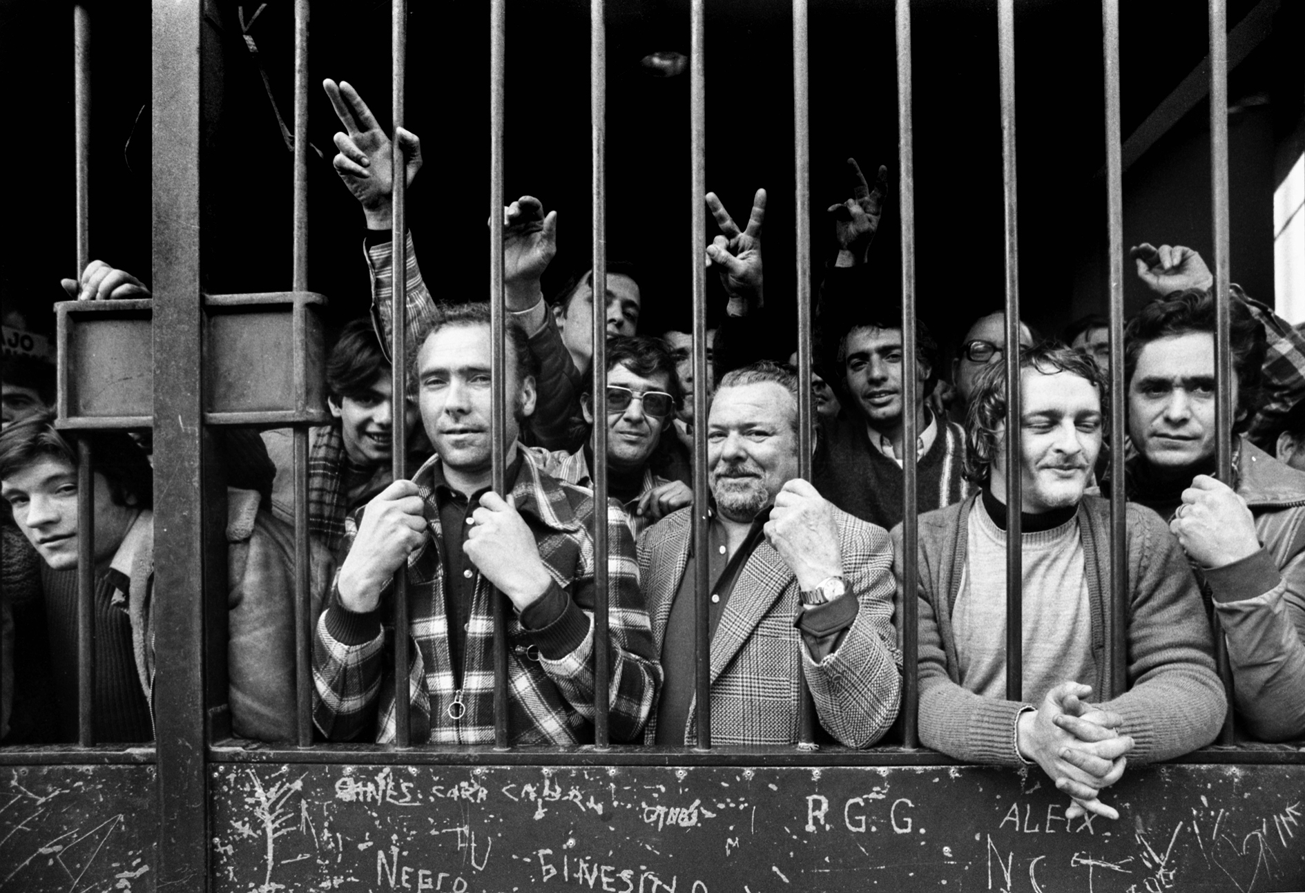 Huelga en el Mercat Central del Peix, 1976 (Pepe Encinas)