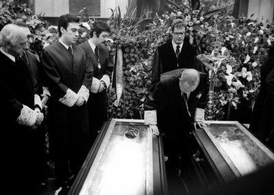 Funeral de los abogados asesinados en Atocha, Madrid 1977