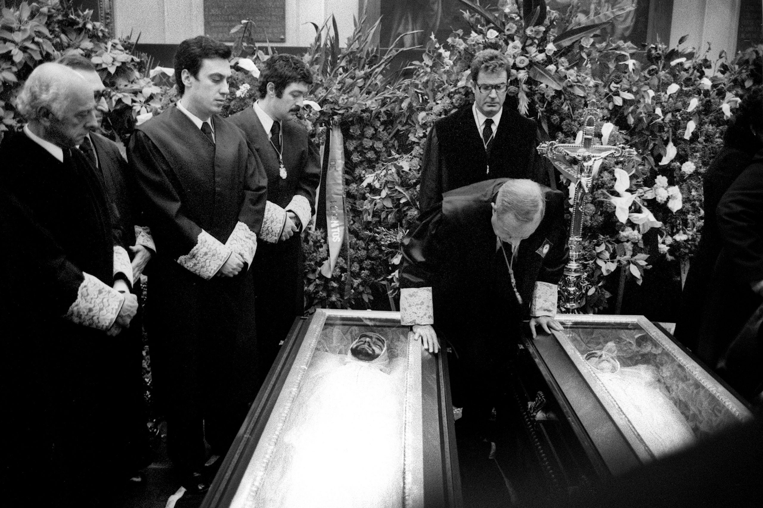 Funeral de los abogados asesinados en Atocha. Marisa Flórez 1977