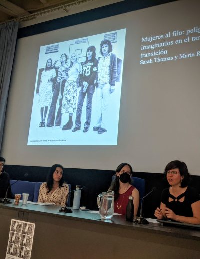 Transiciones ibéricas 2023 (UCM). Elena Blázquez, Ana González, Sarah Thomas, María Rosón