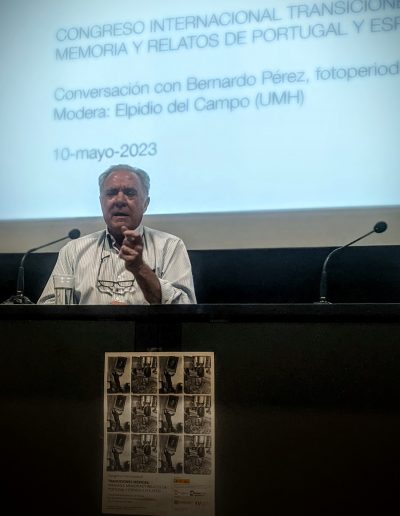 Transiciones ibéricas 2023 (UCM). Bernardo Pérez