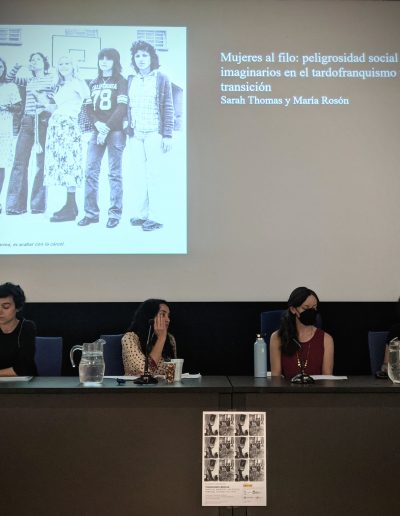 Transiciones ibéricas 2023. Elena Blázquez, Ana González, Sarah Thomas y María Rosón