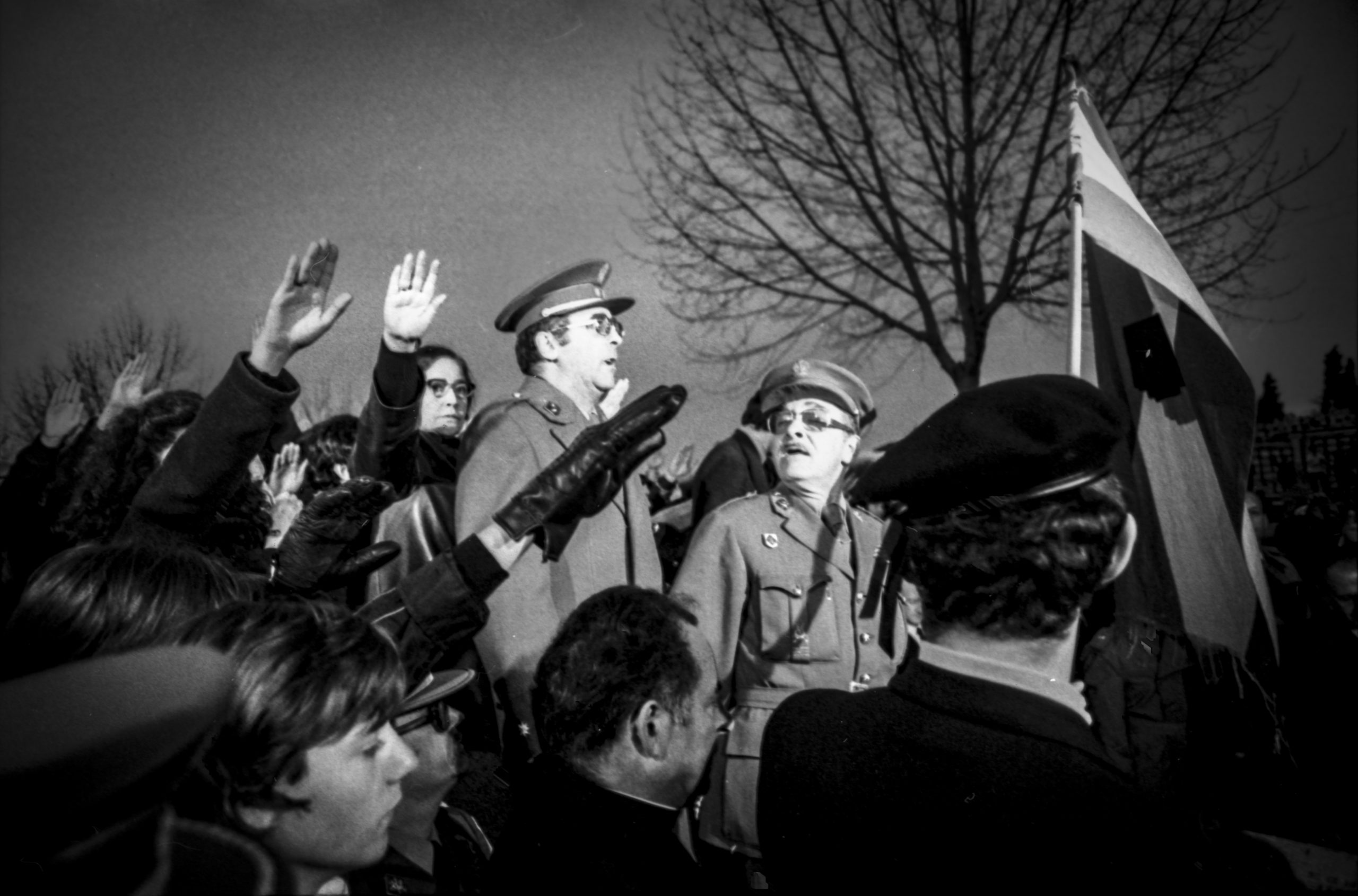 Entierro del general Constantino Ortíon Gil asesinado por ETA (Bernardo Pérez, 1979)