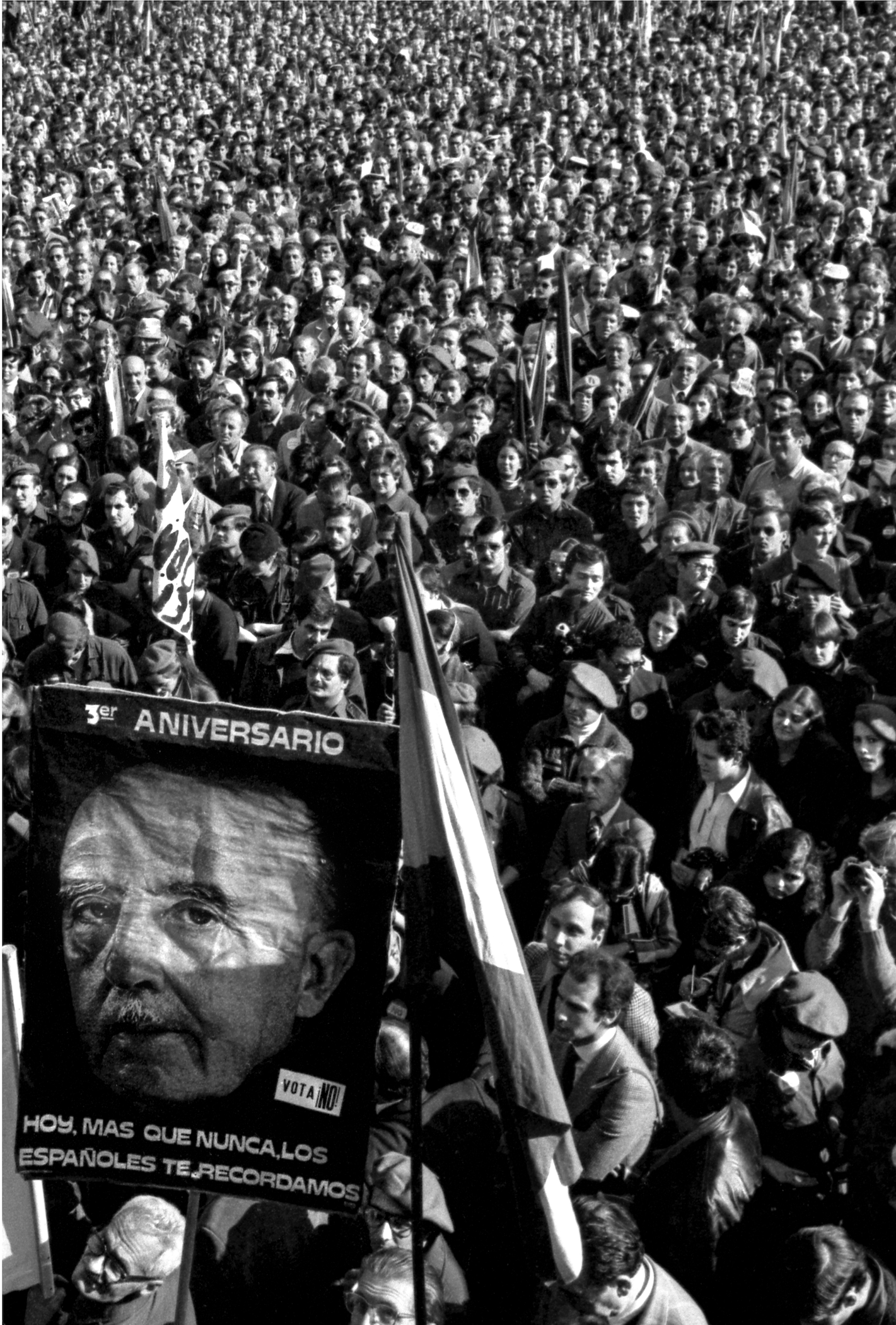 Manifestación 20N, Enrique Cano, 1978