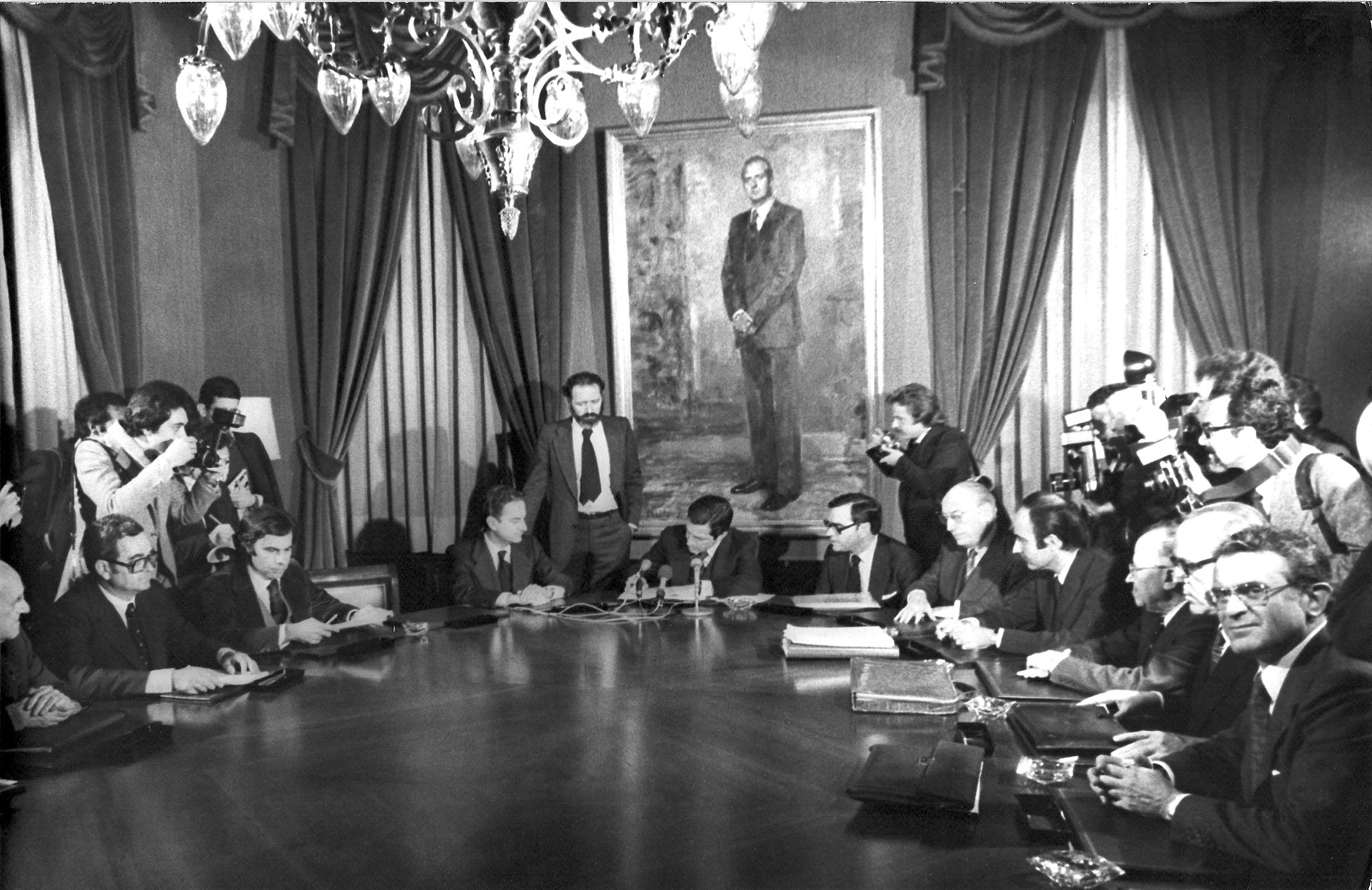 Pactos de La Moncloa 15 octubre 1977 Antonio Gabriel