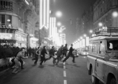 Salto en la Gran Vía