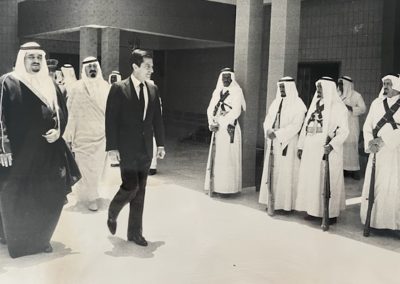 Adolfo Suárez en Arabia Saudí